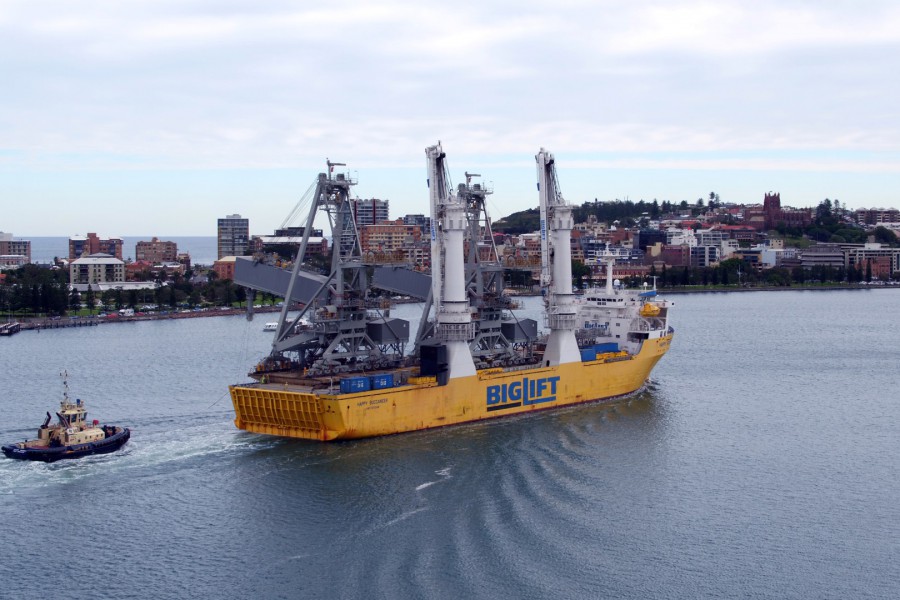 Replacing shiploaders at Carrington Terminal - phase 1